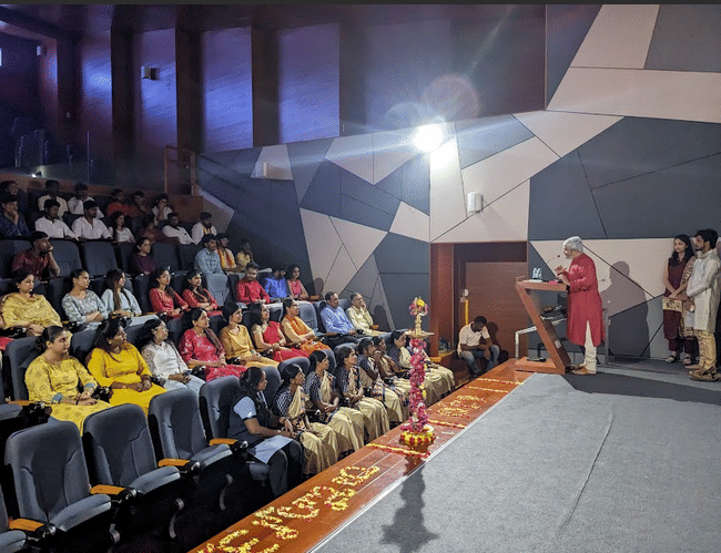 MYRA School of Business Mysore Kannada Rajayotsava photo 9